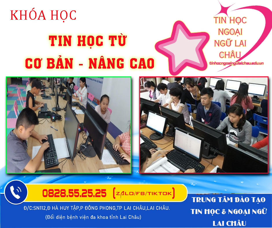 Khóa Học Tin Học Từ Cơ Bản Đến Nâng Cao 1 Khóa Học Tin Học Từ Cơ Bản Đến Nâng Cao