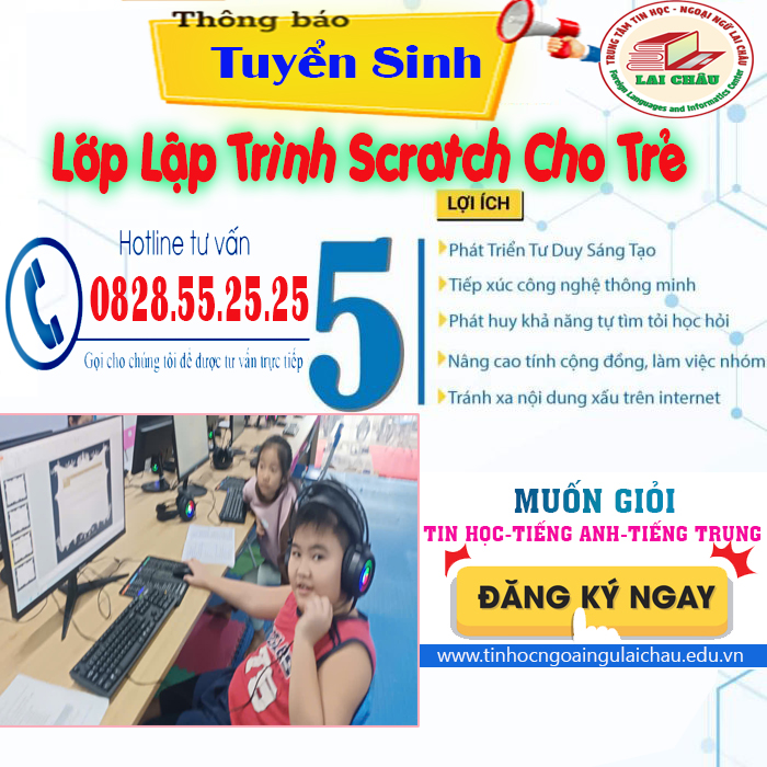 Học Lập Trình Scratch Cho Trẻ Em Tại Lai Châu 1 Học Lập Trình Scratch Cho Trẻ Em Tại Lai Châu
